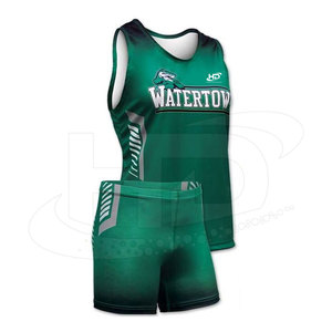 Summer Running Printed <b>Track</b> and <b>Field</b> Uniforms - Product Image 2