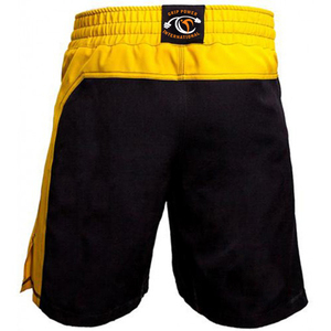 OEM Custom Logo Knitted Sweat <b>Shorts</b> Breathable Eco-Friendly Quick Dry Orange <b>White</b> Polyester Casual Fitness Elastic Waist - Product Image 2