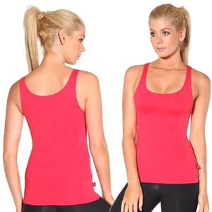 Phụ Nữ Tập Thể Dục Tank Top Chạy Vest Ladies Phòng Tập Thể Dục Không Tay Áo Thể Thao Racer Lại Tập Thể Dục Racer Singlet Top - Product Image 3