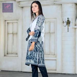 High Quality Digital Print Cotton Indian Pakistani Women's Modern Style Party Wear <b>Kurtis</b> for Summer - Product Image 6