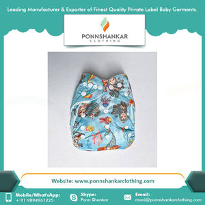 Pañal de algodón orgánico puro, cubierta impermeable, respetuoso con el medio ambiente, fabricante - Product Image 6