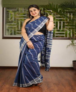 Banarasi Silk Jacquard <b>Saree</b> <b>Blouse</b> Ladies Party Festival Daily Wear Wholesale Low Price Soft Cotton Silk Sari Indian Pakistani - Product Image 6