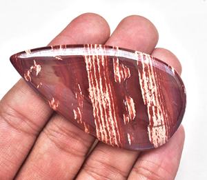 หินโมราอัญมณีสีแดงทรงหลวม,หินโมราสำหรับพลอยสีม่วงลายงู - Product Image 5