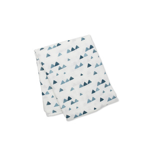 Fournisseur doré, couverture d'emmaillotage en mousseline pour bébé, emmaillotage en mousseline de bambou de haute qualité, emmaillotage en mousseline personnalisé - Product Image 1