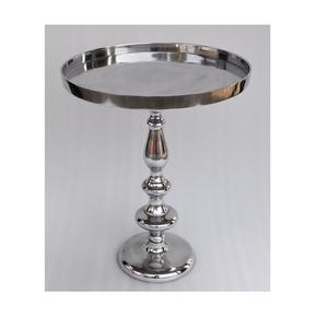 Mesa de centro moderna con marco de Metal personalizado, para oficina, redonda, blanca - Product Image 5