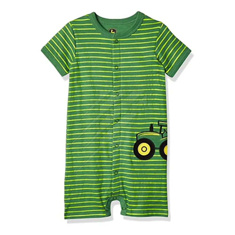 Custom Made Baby Romper 100% Organic Cotton Rompers Baby For Boys
