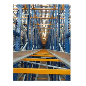 Radio Shuttle Pallet Racking System for Sale Armazém Metal Storage Rack para fácil instalação por Rack FEM