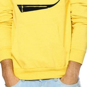 Sweat à capuche uni en éponge française pour hommes Logo personnalisé 100% coton brodé Saison d'hiver - Product Image 3