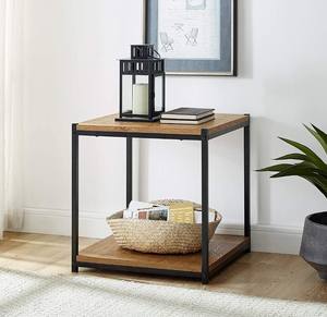 Muebles de madera Mesa central para el hogar Dormitorio Sala de estar Mesa decorativa Color marrón Diseño moderno Mesas de muebles de madera - Product Image 3