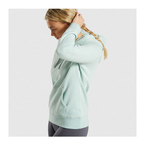 Custom Women's 100% Cotton Fleece Pullover <b>Hoodies</b> Quick Dry Breathable Eco-Friendly Winter Apparel - Product Image 3