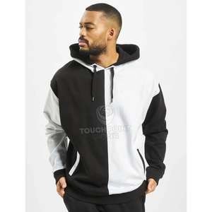 Sudaderas con capucha para hombre, ropa de calle de talla grande, Color sólido, 100% poliéster, Color liso personalizado, venta al por mayor - Product Image 4