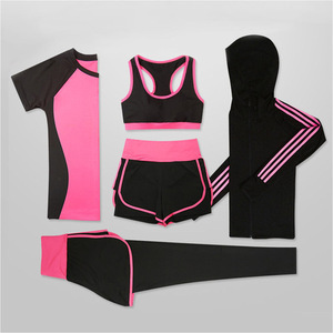 Conjunto de entrenamiento de gimnasio para mujer, conjunto de entrenamiento de gimnasio hecho en poliéster - Product Image 2