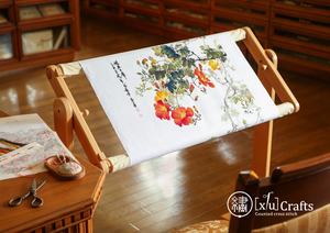 Soporte de suelo de punto de cruz, marco de madera Natural, Kit de punto de cruz, venta al por mayor de fábrica *[3] - Product Image 4