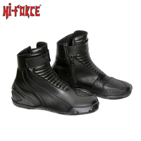 Bottes de course de moto imperméables et respirantes pour hommes et femmes, bottes courtes de cavalier, chaussures de randonnée d'aventure