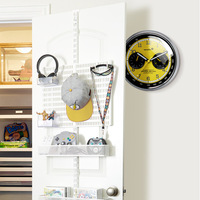 Reloj de Pared Creativo para Coche, Reloj de Metal para el Tablero, Relojes de Pared Modernos para Decoración del Hogar, Reloj de Pared Dorado Silencioso para Dormitorio, Cocina, Regalo de Cumpleaños D95