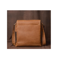 Echt Lederen Messenger Bag Voor Mannen Crossbody Stijl