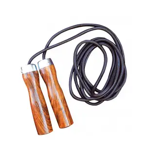 Skipping Speed Rope Leather Fitness Boxing Jump Gym Weight Heavy Handle