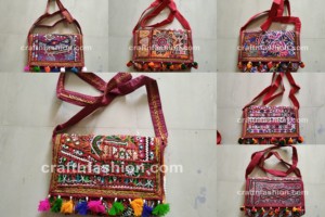 Kutchi Banjara Handmade Boho Túi Gương Làm Việc Gujarati Gamthi Purse Truyền Thống Cao Đẳng Túi Cho Sinh Viên Đại Học Bohemian Phong Cách - Product Image 2