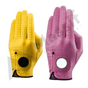 Gants de sport flexibles en PU pour hommes, gant de golf en cuir synthétique Cabretta de qualité supérieure avec logo personnalisé pour la salle de sport, vente en gros - Product Image 2
