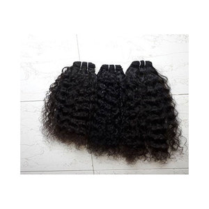 Indio fabricación 100% humano Natural pelo brasileño de tamaño flojo de la onda profunda - Product Image 1