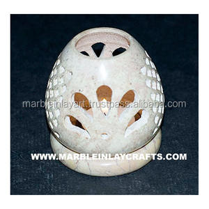 <b>Marble</b> Handmade Decorative Dinner <b>Candle</b> Lamps - Product Image 1