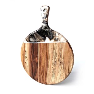 Monochrome Rond D'acacia Planche - Product Image 2