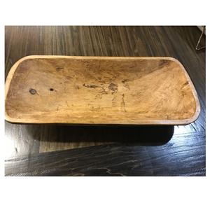 Bol en bois de grande taille de qualité supérieure bol à pâte de service en bois durable fait à la main au prix d'usine - Product Image 2