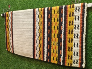 Manaal Enterprises Reya New Zealand Wool Western <b>Saddle</b> Blanket Top Felt Pad Sensor Flex Size 33" L x 38" W x 1" Thickness MO02 - Product Image 3