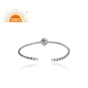 Brazalete oxidado de piedras preciosas turquesas, joyería al por mayor, 925 - Product Image 3