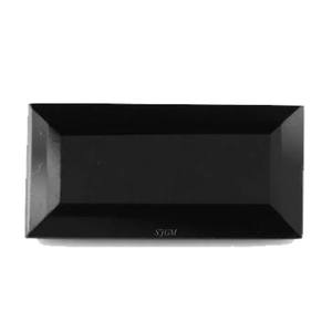 3.50X7mm Baguette Coupe Naturel NOIR SPINEL Vente en gros Prix usine Pierres précieuses en vrac à facettes de haute qualité | IGI CERTIFIED - Product Image 1