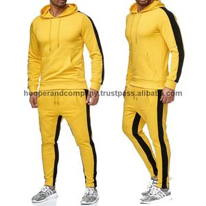 Chándal informal de manga larga para hombre, Sudadera con capucha de gimnasio de alto rendimiento, chándal personalizado, chaqueta y pantalones de chándal - Product Image 5
