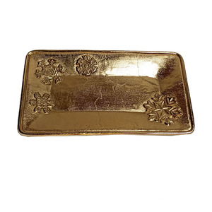 Bandeja para servir de nuevo diseño hecha a mano de metal de marca éxito de ventas nuevo diseño - Product Image 3