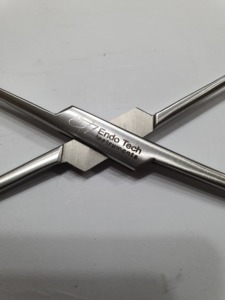 Collin TC Forceps 8 \ "Fuente de alimentación manual Material de acero Instrumentos quirúrgicos para orejas Ojos Nariz y garganta - Product Image 4