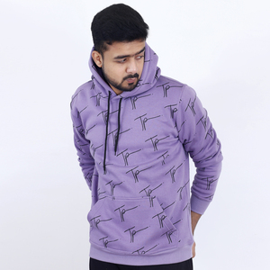 Sweat à capuche unisexe personnalisé avec logo, 80% coton 20% polyester, grandes tailles, confortable, polaire d'hiver, séchage rapide, respirant - Product Image 2