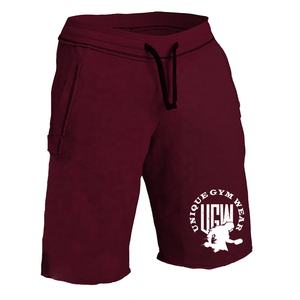 Pantalones cortos de gimnasio para hombre de alta calidad con diseño personalizable poliéster/algodón de secado rápido y transpirable - Product Image 3