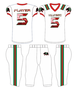 Uniforme de football américain de sublimation de tissu de spandex de prix abordable de fabrication fine d'OEM pour la jeunesse - Product Image 3