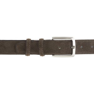 Ý Cao Cấp Top Chất Lượng 3.5Cm/1.37in Maroon Brown Suede Mens Thắt Lưng Sang Trọng Thương Hiệu Nổi Tiếng Bán 6 Cái Trong Một Hộp - Product Image 3