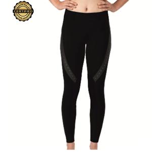 Flattering Fit Equestrian Clothing <b>Leggings</b> <b>Suede</b> Pants Custom Wholesale Technical Horse Riding Tights <b>Leggings</b> - Product Image 2