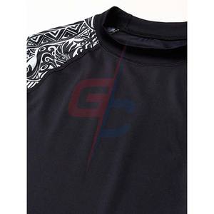 Wholesale High Quality Men's Long Sleeve <b>Rashguard</b> Surf Shirt Supplier - Product Image 2