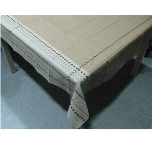 Mode moderne plaine 100% coton biologique GOTS certifié durable fête mariage maison hôtel cuisine Banquet nappe - Product Image 2