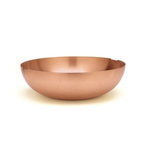 Cuenco de cobre de la mejor calidad con tratamiento de barniz superficial, tazón de cobre de alta calidad del fabricante indio - Product Image 5