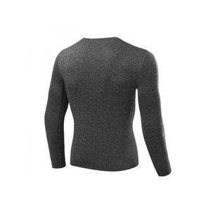 Chemise de compression en forme de corps pour adulte, manches longues, sur mesure, de haute qualité, pour le sport, le fitness, vente en gros - Product Image 3