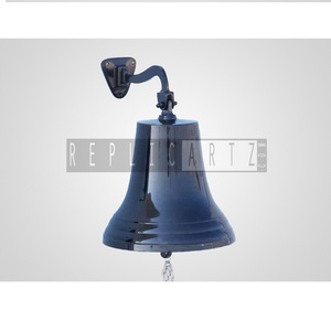 Campana Náutica de Latón de Alta Calidad para Colgar en la Pared, Campana de Puerta Vintage, Decoración Marina para el Hogar, Campana Decorativa Rústica Costera para Regalo - Product Image 3