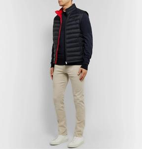 رجل مخصص تصميم جديد الشتاء يندبروف ضئيلة تناسب مبطن قذيفة أسفل جيليه سترة - Product Image 2