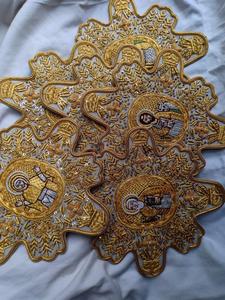 ไม้กางเขนปักด้วยมือสำหรับโบสถ์ - Product Image 5