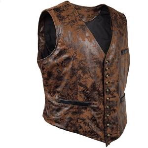 Gilet de moto en cuir véritable sur mesure, haute qualité, coupe-vent, séchage rapide, style décontracté, grande taille, respirant, pour l'hiver - Product Image 5