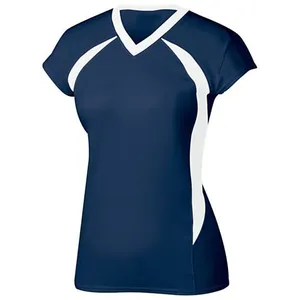 Vrouwen Volleybal Jerseys Sport Volleybal Gesublimeerd Jerseys Sublimatie Goedkope Volleybal Jersey Uniformen