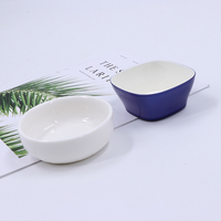 Ensemble de vaisselle en porcelaine blanche réutilisable personnalisée Airline Bol en céramique
