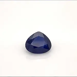 Сертифицированный IGI натуральный темно-синий сапфир Ограненный сердце эксклюзивный поставщик драгоценных камней по оптовой заводской цене Интернет-магазин