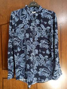 Alta moda marca XL señoras blusa/camisa de manga larga impresa algodón Casual otoño Tops botón tejido diseño Bangladesh - Product Image 5